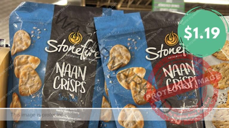 $1.19 Stonefire Naan Crisps