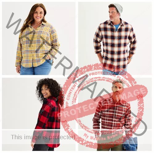 Flannel Shirts only $11.99 at Kohl’s! (Includes Extended Sizes)