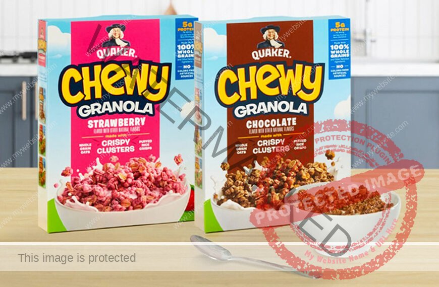 Quaker Chewy Granola Cereal Only $3 After…