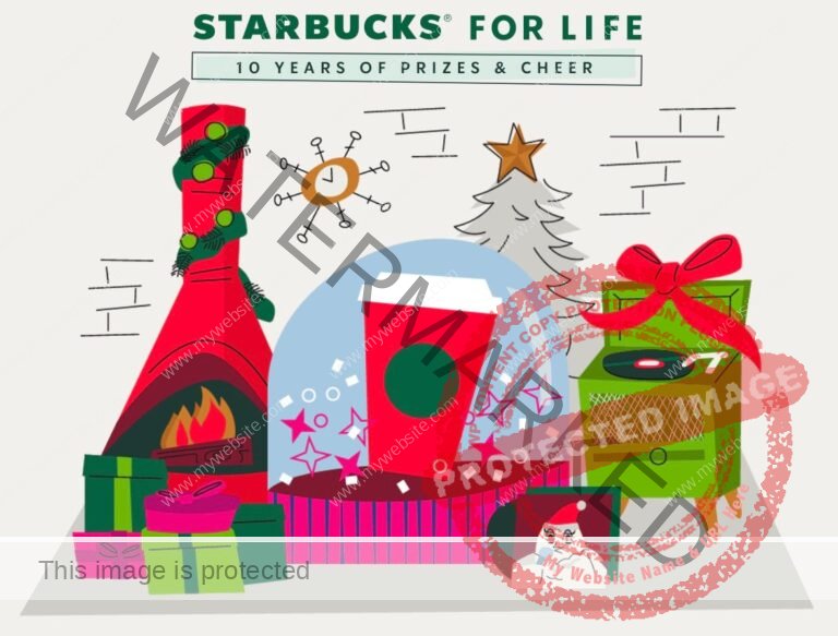 Starbucks for Life Instant Win Game (Win Free Starbucks Drinks, plus more!)
