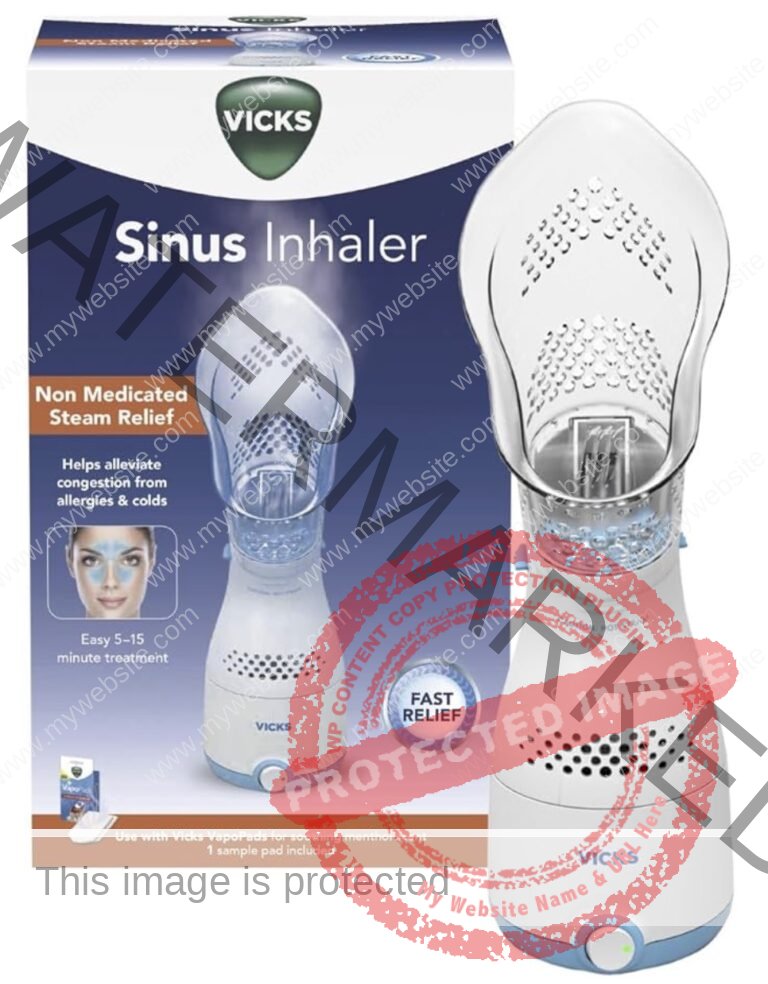 Vicks Personal Sinus Steam Inhaler only $23.40 (Reg. $50!)