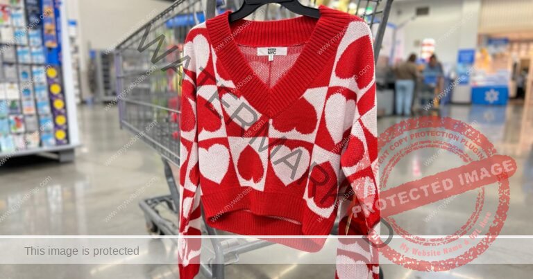 11 Walmart Women’s Sweaters & Cardigans – Most Under $15 | Includes Valentine’s Day Styles!