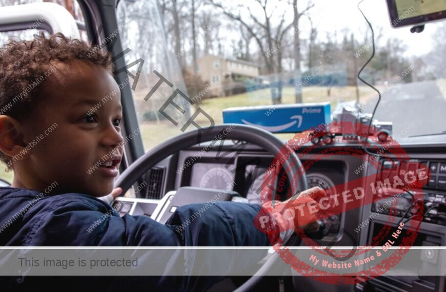 Meet Lucas, the Amazon Prime truck kid